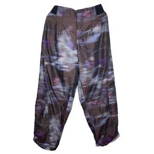 Free People Movement women's Mesmerize Me Printed Pants  S NWT Cargo Relaxed